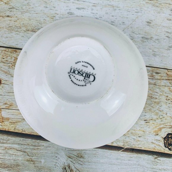 Gibson CHRISTMAS RADIANCE Cereal Bowls Set 4 - Picture 8 of 8